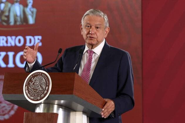 August 22, 2019 EUM20190822NAC02 JPG MEXICO CITY PresidencyPresidency AMLO August 22, 2019 President Andres Manuel Lopez Obrador during the National Palace morning conference Photo Agency EL UNIVERSALCarlos MejiaEELG  - ZUMAu78_ 20190822_zaf_u78_006 Copyright: xElxUniversalx