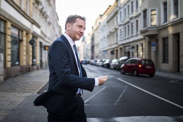 Michael Kretschmer, CDU top candidate for state elections in Saxony, runs for election forum in Goerlitz, 22 08 2019 Goerlitz Germany Copyright: xFlorianxGaertner photothek.netx