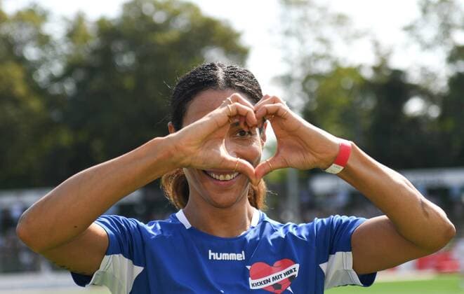 Kicking with Heart 2019 25 08 2019, Hamburg, Kicking with Heart 2019, in picture Annabelle Manden nordphotoxWitke nph00002