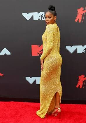 Keke Palmer arrives on the red carpet at the 36th annual MTV Video Music Awards at the Prudential Center in Newark, NJ on Monday, August 26, 2019.  NJP20190826131 JOHNxANGELILLO
