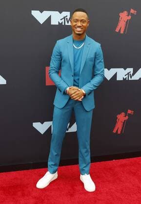Terrence J on the red carpet at the 36th annual MTV Video Music Awards at the Prudential Center in Newark, NJ on Monday, August 26, 2019.  NJP20190826113 JOHNxANGELILLO