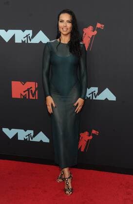 NEWARK, NJ - AUGUST 26: Adriana Lima at the 2019 MTV VMAs at Prudential Center in Newark, New Jersey. on August 26, 2019. Copyright: xJohnxPalmerx