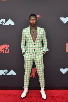 Yves Mathieu arrives on the red carpet at the 36th annual MTV Video Music Awards at the Prudential Center in Newark, NJ on Monday, August 26, 2019.  NJP20190826442 SERENAxXU-NING