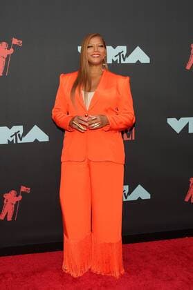 Queen Latifah arrives on the red carpet at the 36th annual MTV Video Music Awards at the Prudential Center in Newark, NJ on Monday, August 26, 2019.  NJP20190826521 JOHNxANGELILLO