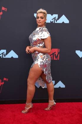 August 26, 2019, New York, New York, USA: BEBE REXHA at the MTV 2019 Video Music Awards,.Red Carpet Arrivals,.The Prudential Center,.Newark, NJ.August 26, 2019.Photos by , Photos Inc. New York USA - ZUMAms4_ 20190826_zaf_ms4_012 Copyright: xSoniaxMoskowitzx