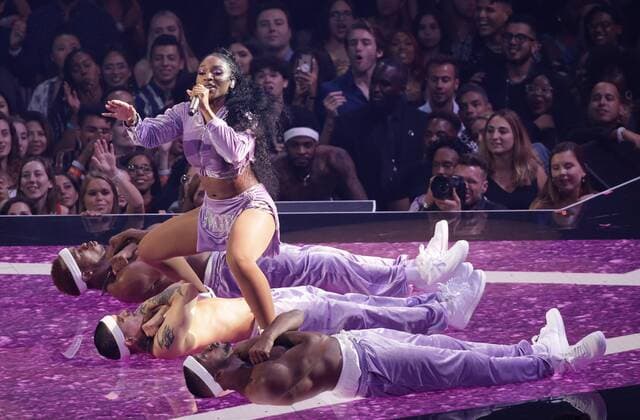 Normani performs at the 36th annual MTV Video Music Awards at the Prudential Center in Newark, NJ on Monday, August 26, 2019.  NJP20190821022 JOHNxANGELILLO
