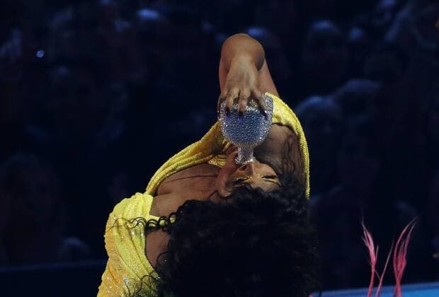 Lizzo performs at the 36th annual MTV Video Music Awards at the Prudential Center in Newark, NJ on Monday, August 26, 2019.  NJP201908261046 JOHNxANGELILLO