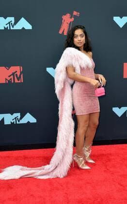 August 26, 2019, New York, New York, United States Kiana Lede arriving at the 2019 MTV Video Music Awards at the Prudential Center on August 26, 2019 in Newark, New Jersey New York United States  - ZUMAny1_ 20190826_zaf_ny1_079 Copyright: xKristinxCallahanx