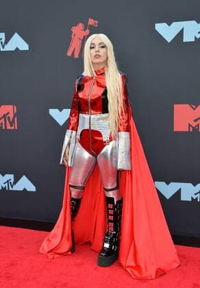 August 26, 2019, New York, New York, United States Ava Max arriving at the 2019 MTV Video Music Awards at the Prudential Center on August 26, 2019 in Newark, New Jersey New York United States  - ZUMAny1_ 20190826_zaf_ny1_124 Copyright: xKristinxCallahanx
