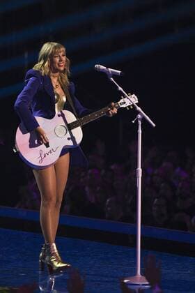 NEWARK, NJ - AUG 26: Taylor Swift performs during the 2019 MTV Video Music Awards at Prudential Center on August 26, 2019 in Newark, New Jersey. Photo: imageSPACE MediaPunch Copyright: ximageSPACEx