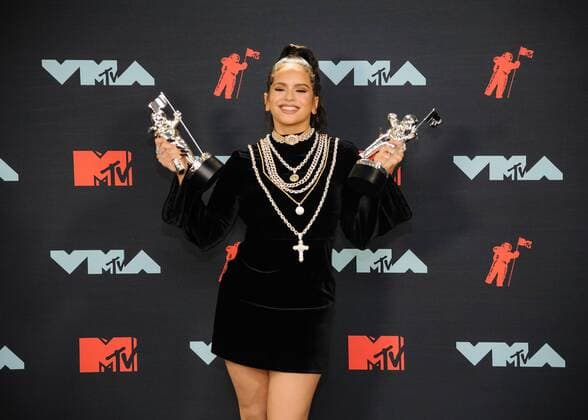 27 August 2019 - Newark, New Jersey - Rosalia. 2019 MTV Video Music Awards held at Prudential Center. Photo Credit: Christopher Smith AdMedia 244257 2019-08-27 New Jersey Newark  Copyright: xAdMediax STAR_244257_032
