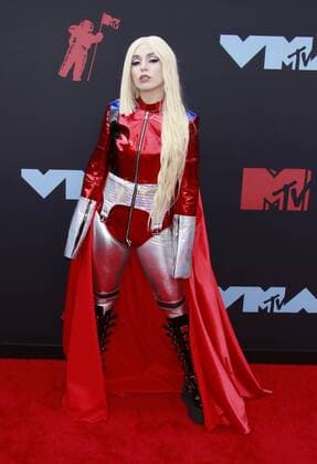 NEWARK, NJ - AUGUST 26: Ava Max at the 2019 MTV VMAs at Prudential Center in Newark, New Jersey. on August 26, 2019. Copyright: xDCx