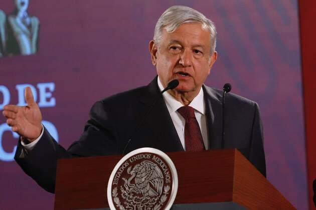 August 27, 2019: EUM20190827NAC01.JPG.CIUDAD DE MEXICO Presidency Presidencia-AMLO.- El presidente de la Republica Mexicana, Andres Manuel Lopez Obrador, durante la conferencia matutina de este martes 27 de agosto de 2019. Foto: Agencia EL UNIVERSAL Berenice Fregoso EVZ  - ZUMAu78_ 20190827_zaf_u78_007 Copyright: xBerenicexFregosoxElxUniversalx