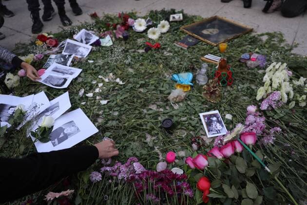Women accompanied by healers, witches and shamans meet to do a coven in front of the Revolution monument in Mexico City, Mexico, 29 August 2019. The ceremony of coven want to be a space of collective healing during new moon to clean the past aggressions against women. Coven to heal the past aggressions against women in Mexico !ACHTUNG: NUR REDAKTIONELLE NUTZUNG!  Copyright: xSashenkaxGutierrezx AME1597 20190830-637027372203084207