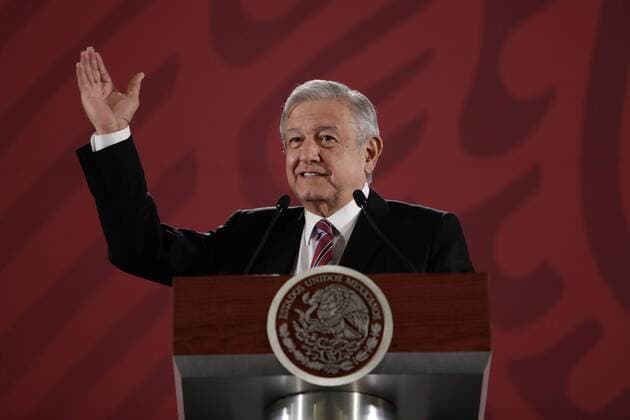 August 29, 2019: EUM20190829NAC03.JPG.CIUDAD DE MEXICO, PresidentPresidenteConferencia.- El presidente Andres Manuel Lopez Obrador ofrecio una conferencia de prensa en Palacio Nacional la manana de este 29 de agosto de 2019. Foto: Agencia EL UNIVERSALIvan StephensAFBV.  - ZUMAu78_ 20190829_zaf_u78_011 Copyright: xElxUniversalx