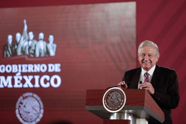 August 29, 2019: EUM20190829NAC05.JPG.CIUDAD DE MEXICO, PresidentPresidenteConferencia.- El presidente Andres Manuel Lopez Obrador ofrecio una conferencia de prensa en Palacio Nacional la manana de este 29 de agosto de 2019. Foto: Agencia EL UNIVERSALIvan StephensAFBV.  - ZUMAu78_ 20190829_zaf_u78_013 Copyright: xElxUniversalx