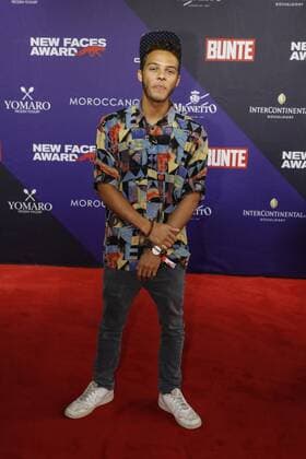 29 08 2019 Düsseldorf Guest at the Bunte New Faces Award in the old steelworks Malik Harris Düsseldorf Old steelworks, Ronsdorfer Str Nordrhein Westfalen Germany