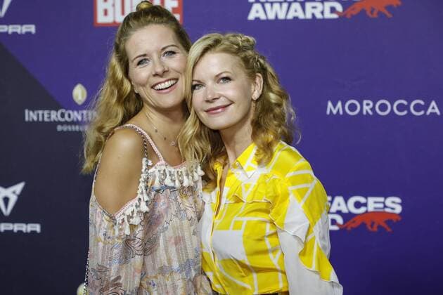 29 08 2019 Düsseldorf Guest at the Bunte New Faces Award in the old steelworks Miriam Lange Eva Imhof Düsseldorf Old steelworks, Ronsdorfer Str Nordrhein Westfalen Germany