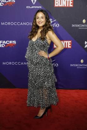 29 08 2019 Düsseldorf Guest at the Bunte New Faces Award in the old steelworks Nina Moghaddam Düsseldorf Old steelworks, Ronsdorfer Str Nordrhein Westfalen Germany