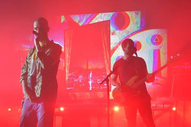 Energy Music Tour Berlin 2019 Bastille, Dan Smith, Kyle Simmons, Will Farquarson, Charlie Barnes, Chris Wood Live on Stange at the Energy Music Tour 2019 at the Kulturbrauerei in Berlin on 31 08 2019 photopress müller