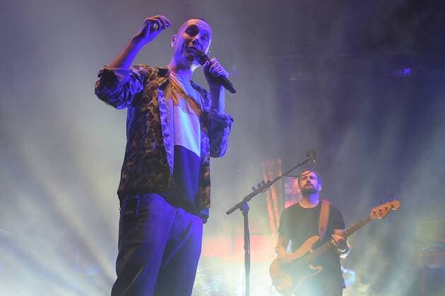 Energy Music Tour Berlin 2019 Bastille, Dan Smith, Kyle Simmons, Will Farquarson, Charlie Barnes, Chris Wood Live on Stange at the Energy Music Tour 2019 at the Kulturbrauerei in Berlin on 31 08 2019 photopress müller
