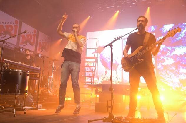 Energy Music Tour Berlin 2019 Bastille, Dan Smith, Kyle Simmons, Will Farquarson, Charlie Barnes, Chris Wood Live on Stange at the Energy Music Tour 2019 at the Kulturbrauerei in Berlin on 31 08 2019 photopress müller