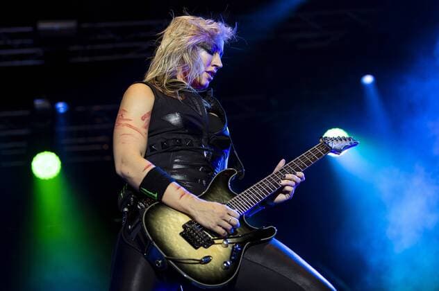 31 08 2019, Riverside Festival, Alice Cooper, Nita Strauss, Aarburg Aarburg Aargau Switzerland Copyright: xJustPictures.ch HPxRoosx