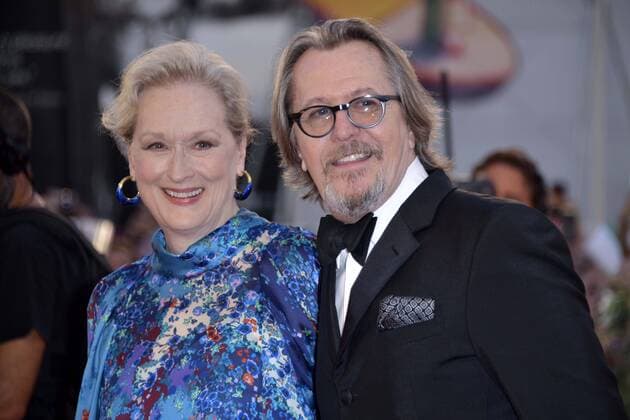 Bilder des Jahres 2019, Entertainment 09 September Entertainment Bilder des Tages 76th Venice Film Festival 2019, Red Carpet film The Laundromat, pictured Maryl Streep, Gary Oldman  Copyright: xSimonexComi xVeneziax xIPAx xVeneziax