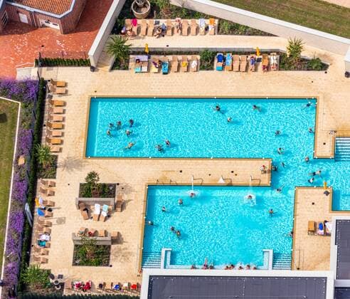 Aerial photo, saltwater pool Werne, swimming pool, outdoor pool, swimming, Werne, Ruhr area, North Rhine-Westphalia, Germany ACHTUNGxMINDESTHONORARx60xEURO
