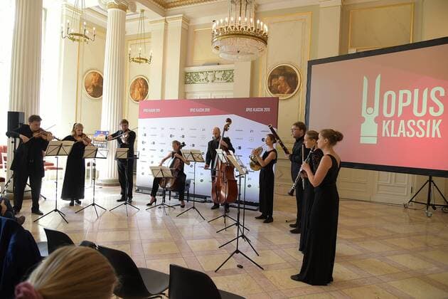 OPUS KLASSIK AWARD PK Konzerthausorchestra to the 2 Klassik Opening Konzerthausorchestra to the OPUS KLASSIK PK to the 2 OPUS AWARD in the Konzerthaus am Gendarmenmarkt in Berlin on 02 09 2019 photopress müller