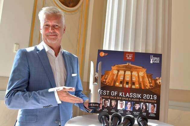 OPUS KLASSIK AWARD PK Guido Evers, GF GVL at the OPUS KLASSIK PK for the 2 OPUS AWARD at the Konzerthaus am Gendarmenmarkt in Berlin on 02 09 2019 photopress müller