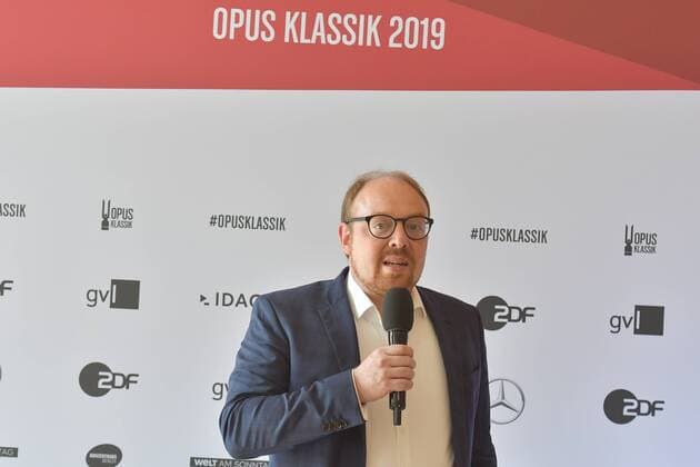 OPUS KLASSIK AWARD PK Dr Clemens Trautmann, VorstandV Verein zur Foerderung der klassischen Musuik e V at the OPUS KLASSIK PK for the 2 OPUS AWARD at the Konzerthaus am Gendarmenmarkt in Berlin on 02 09 2019 photopress müller