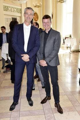 Michael Becker and Burkhard Glashoff at the press conference to announce the winners of Opus Klassik 2019 at the Konzerthaus Berlin Berlin, 02 09 2019 Foto:xT.xBieberx xFuturexImage