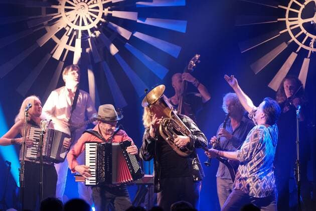 01 09 2019 xkhx Kassel, culture tent concert 17 Hippies thirteen member Berlin band