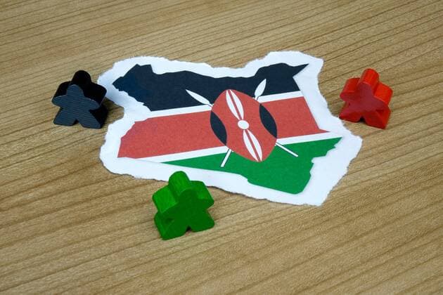 Kenya Coalition Kenya Coalition, 03 09 2019, Borkwalde, Brandenburg, A Kenya Coalition is a black red green coalition