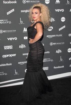 September 3, 2019, London, United Kingdom: Tallia Storm on the red carpet arrivals board during the AIM Independent Music Awards 2019 held at the Roundhouse in London. London United Kingdom - ZUMAs197 20190903_zaa_s197_267 Copyright: xKeithxMayhewx