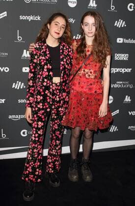 September 3, 2019, London, United Kingdom: Pop group Let s Eat Grandma on the red carpet arrivals board during the AIM Independent Music Awards 2019 held at the Roundhouse in London. London United Kingdom - ZUMAs197 20190903_zaa_s197_259 Copyright: xKeithxMayhewx