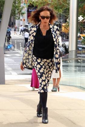 NEW YORK, NY- September 04: Diane Von Furstenberg arrives at the 2019 Couture Council Luncheon at Lincoln Center in New York City on September 04, 2019. Copyright: xRWx