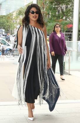 NEW YORK, NY- September 04: Priyanka Chopra arrives at the 2019 Couture Council Luncheon at Lincoln Center in New York City on September 04, 2019. Copyright: xRWx