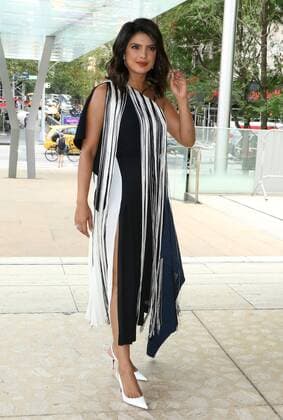NEW YORK, NY- September 04: Priyanka Chopra arrives at the 2019 Couture Council Luncheon at Lincoln Center in New York City on September 04, 2019. Copyright: xRWx