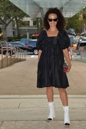 September 4, 2019, New York, NY, USA September 4, 2019 New York City Sai De Silva arriving to the FIT Couture Council Award luncheon during New York Fashion Week on September 4, 2019 in New York City New York USA  - ZUMAny1_ 20190904_zaf_ny1_041 Copyright: xKristinxCallahanx