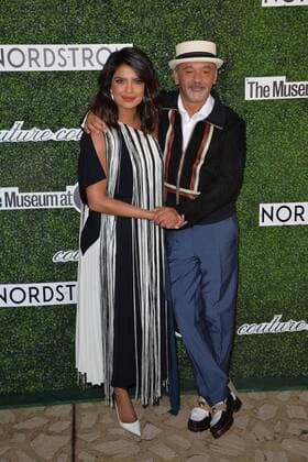 September 4, 2019, New York, NY, USA September 4, 2019 New York City Priyanka Chopra and Christian Louboutin arriving to the FIT Couture Council Award luncheon during New York Fashion Week on September 4, 2019 in New York City New York USA  - ZUMAny1_ 20190904_zaf_ny1_052 Copyright: xKristinxCallahanx