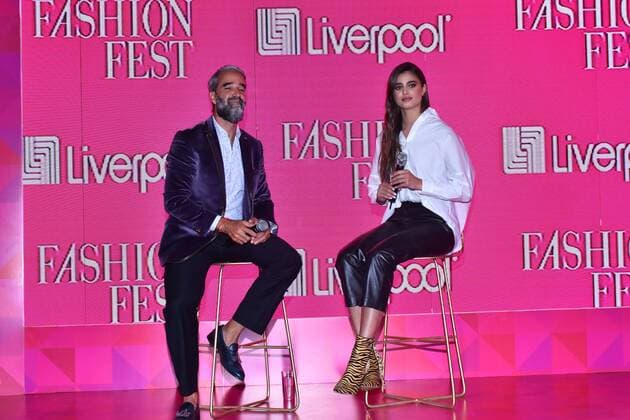 Fashion Fest press Autumn Winter press conference MEXICO CITY, MEXICO - SEPTEMBER 4: American Model Taylor Hill speaks during Fashion Fest Autumn Winter press conference at Estacion Indianilla on September 4, 2019 in Mexico City, Mexico  Copyright: xCarlosxTischlerx EYE_8190