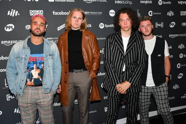 The Larkins at AIM Independent Music Awards at the Roundhouse, Camden Town, London, UK. SEPTEMBER 3rd 2019  SLIx193209