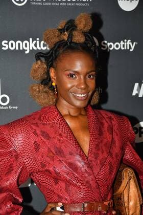 Shingai Shoniwa at AIM Independent Music Awards at the Roundhouse, Camden Town, London, UK. SEPTEMBER 3rd 2019  SLIx193209