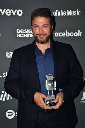 Charles Caldas at AIM Independent Music Awards at the Roundhouse, Camden Town, London, UK. SEPTEMBER 3rd 2019  SLIx193209