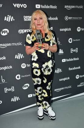 Debbie Harry at AIM Independent Music Awards at the Roundhouse, Camden Town, London, UK. SEPTEMBER 3rd 2019  SLIx193209