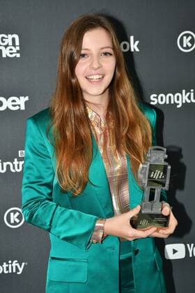 Jade Brid at AIM Independent Music Awards at the Roundhouse, Camden Town, London, UK. SEPTEMBER 3rd 2019  SLIx193209