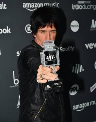 Johnny Marr at AIM Independent Music Awards at the Roundhouse, Camden Town, London, UK. SEPTEMBER 3rd 2019  SLIx193209