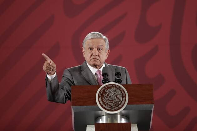 September 4, 2019 EUM20190904NAC16 JPG MEXICO CITY PresidencyPresidency AMLO September 4, 2019 President Andres Manuel Lopez Obrador during morning conference at Palacio Nacional Photo Agency EL UNIVERSALIvan StephensEELG  - ZUMAu78_ 20190904_zaf_u78_035 Copyright: xElxUniversalx